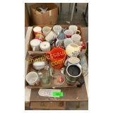 Assorted mugs