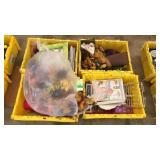 Household Items ( qty x 4) totes not included