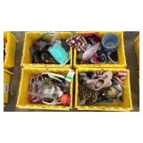 Household Items ( qty x4) totes not included