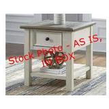 Scratch/Dent Rectangular end table T637-3
