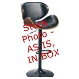 Scratch/Dent Upholstered swivel barstool D120-530