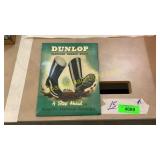 Dunlop seamless rubber boots advertising