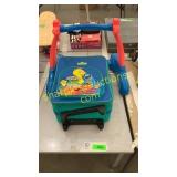 Sesame Street suitcase, toy