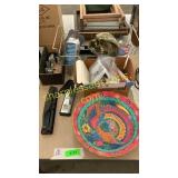 Caster wheels, office supplies, misc