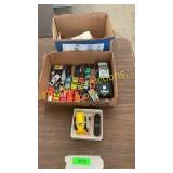 Die cast cars, BB guns