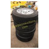 Nitro Dura Grappler tires 255/70 r 18 (qty x 4)