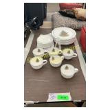 Christmas dinnerware set