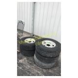 Firestone tires with 8 bolt rims LT265/75 r 16