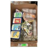 Assorted cups, bowls, serving dish