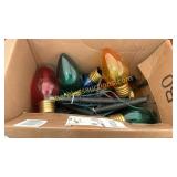 vintage Christmas lights