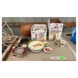 Mugs, glassware, picture frames