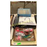 Faucet, organizer, hardware