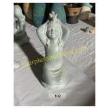 Isabel Bloom med woman holding bird on head