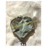 Isabel Bloom Girl & Boy jumping heart with ribbon