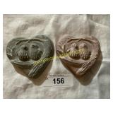 Isabel Bloom Love birds in heart (1 chipped)