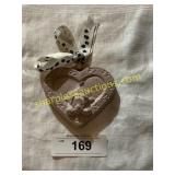 Isabel Bloom pink dog in heart