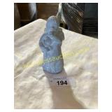 Isabel Bloom angel holding bear, sucking thumb