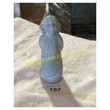 Isabel Bloom angel hiding present behing back