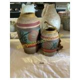 Aztec hanging pitchers