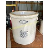 10 gallon Western Stoneware Co. plant crock