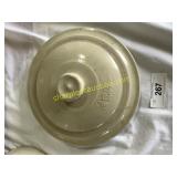 2 gallon crock lid (chipped)