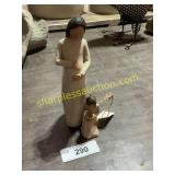 Willow tree statue, willow tree ornament