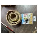 Donkey Trivet, set of 3 corded baskets