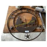 Wild West Metal Sign