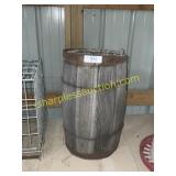 Small wood barrell
