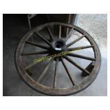 Wagon wheel table