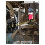 Metal Floral room divider