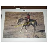 unframed Littlest Straggler western print