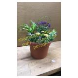 Large mixed potted planter