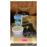 Knee pads, shower head filter, misc