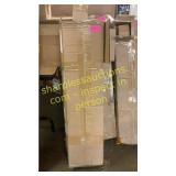 Box of aluminum channels