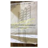 Bookshelf - just shelves, no sides