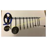 Inground pool cover reel