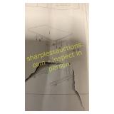 Standing computer desk