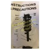 Complete strut assembly