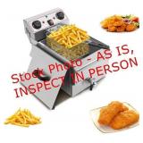 8.5quart/8 Liter SS Electric Fryer 1500W max.