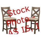 Set of 2 24" H Barstools D631-124