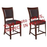 Set of 2 Counter Height Barstools D564-124