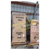 Door, patio door screens