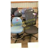 office chairs (QTY X 4)