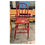 Antique high chair
