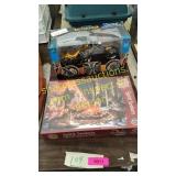 Model motorcycle, puzzle