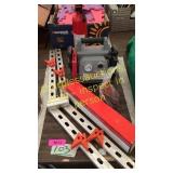 Fire extinguisher, jumper box, misc