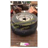 2 Boat trailer rims & tires