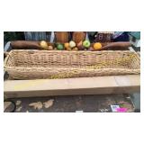 LED string lights, fruit bowl, misc