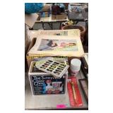 Vintage toys, art, misc